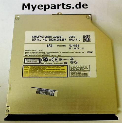 DVD Brenner UJ-850 mit Blende & Halterung Asus A6J (100% OK)