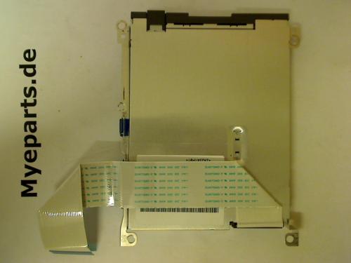 Floppy Diskettenlaufwerk Samsung SFD-321S/TB mit Halter & Rahmen Toshiba 4600
