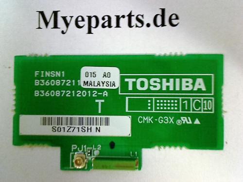 Wlan WiFi Antennen Board Modul Platine Toshiba 4600