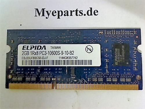 2GB DDR3 PC3-10600 SODIMM Ram Arbeitsspeicher Sony PCG-91211M