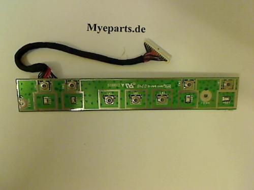 Power Switch Button Einschalter ON/OFF Board Kabel Cable Acer Aspire 1610