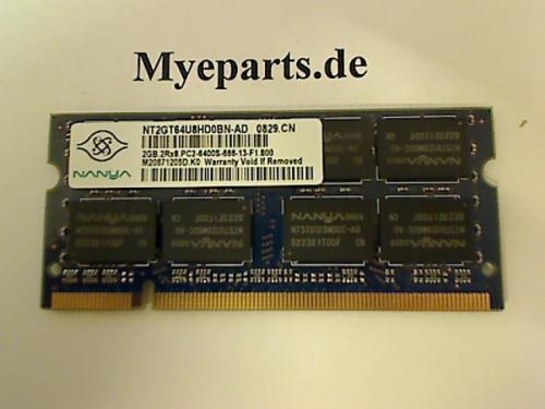 2GB DDR2 PC2-6400 SODIMM Ram Arbeitsspeicher Asus X50Z