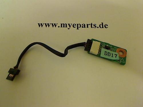 Display Sensor Switch Schalter Kabel Cable Board Platine HP dv9700 dv9830eg