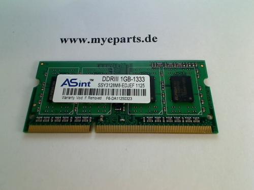 1GB DDR3 1333 SSY3128M8-EDJEF 1125 Ram Arbeitsspeicher Asus Eee PC R101D (1)