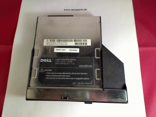 Floppy Diskettenlaufwerl Disk Drive mit Halterung Dell C840 PP01X
