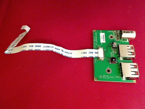 USB PS2 Port Buchse Board Modul Kabel Cable Fujitsu Amilo D 7830