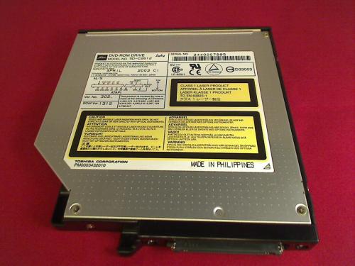 DVD-Rom Drive mit Blende, Halterung & Adapter Toshiba Satellite Pro SP6100 GR