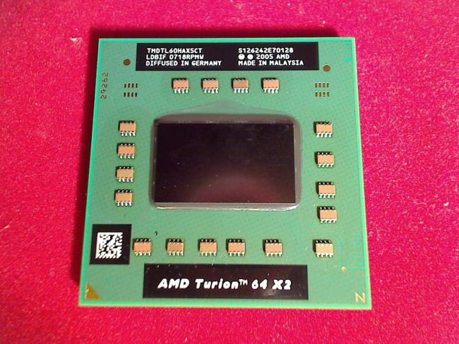 2 GHz AMD Turion 64 X2 TL-60 CPU Prozessor Fujitsu Siemens Amilo Xa 1526