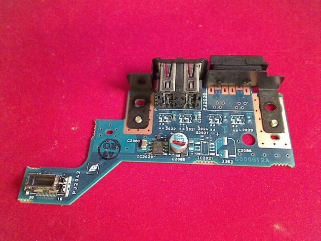 USB Port Buchsen Board Platine Modul Toshiba Satellite Pro M10