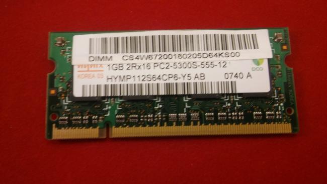 RAM Arbeitsspeicher 1GB 2Rx16 Medion Akoya MD 96630
