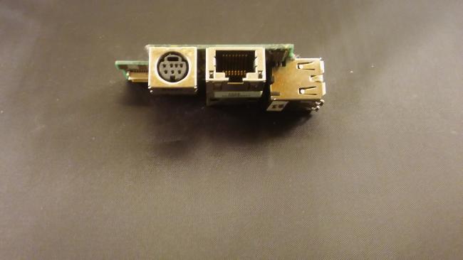 RJ11 LAN JACK USB Board Platine DELL Latitude D610 PP11L