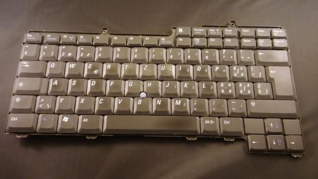Original Tastatur Schweiz-Swiss Deutsch DELL Latitude D610 (PP11L)