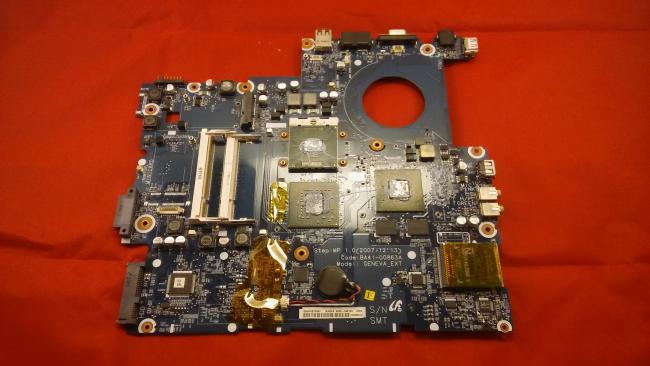 Defekt!!! Mainboard Motherboard (inkl. CPU+BIOS Batterie) Samsung R700