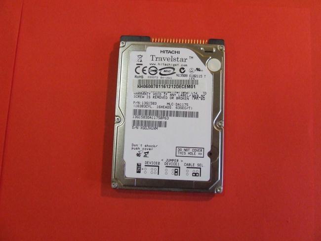HDD HITACHI 60GB HTS541060G9AT00 Acer Aspire 3630